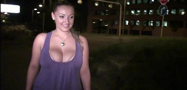  Big tits porn star Krystal Swift public gang bang orgy through car window